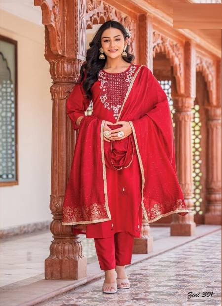 Zini Vol 3 By Wanna Designer Readymade Suits Catalog
